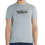 Pepe Jeans T-shirt Bleu Homme Pepe jeans Castle. Coloris disponibles : Bleu