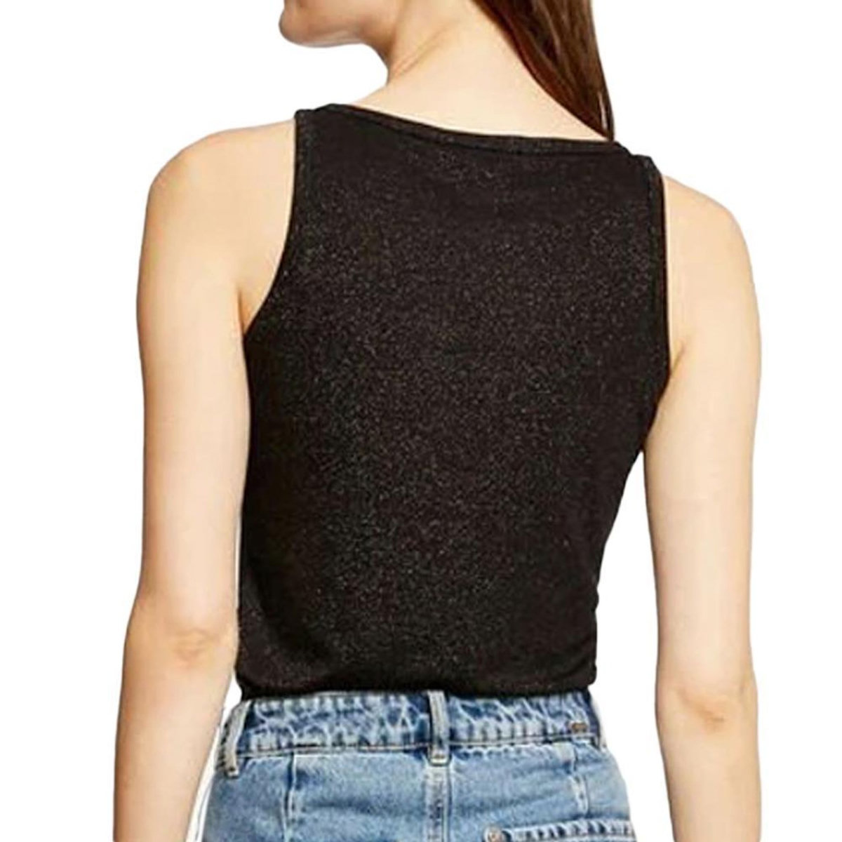 MORGAN Débardeur Noir Femme Morgan 241 DIDO1