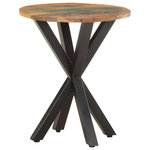 VIDAXL Table d'appoint 48x48x56 cm Bois de recuperation massif