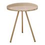 Voir la diapositive 1 : Paris Prix Table d'Appoint Design  Morrison  48cm Ivoire