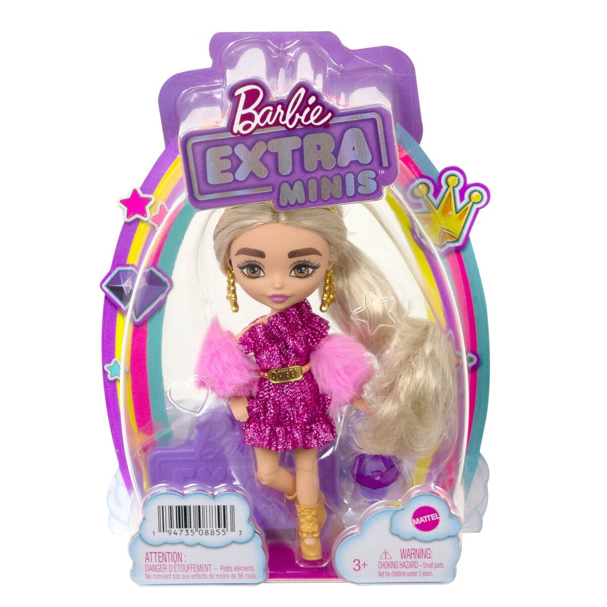 BARBIE Poupée Barbie extra blonde bandana pas cher 