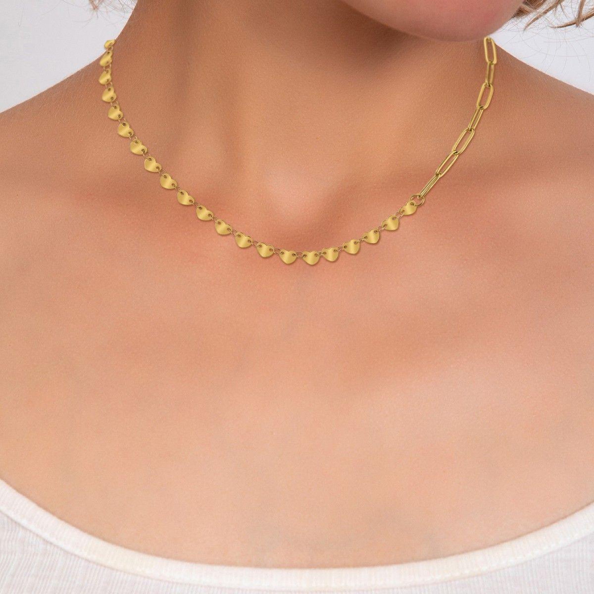 Voir la diapositive 2 : SC BOHEME Collier par SC Bohème en acier inoxydable