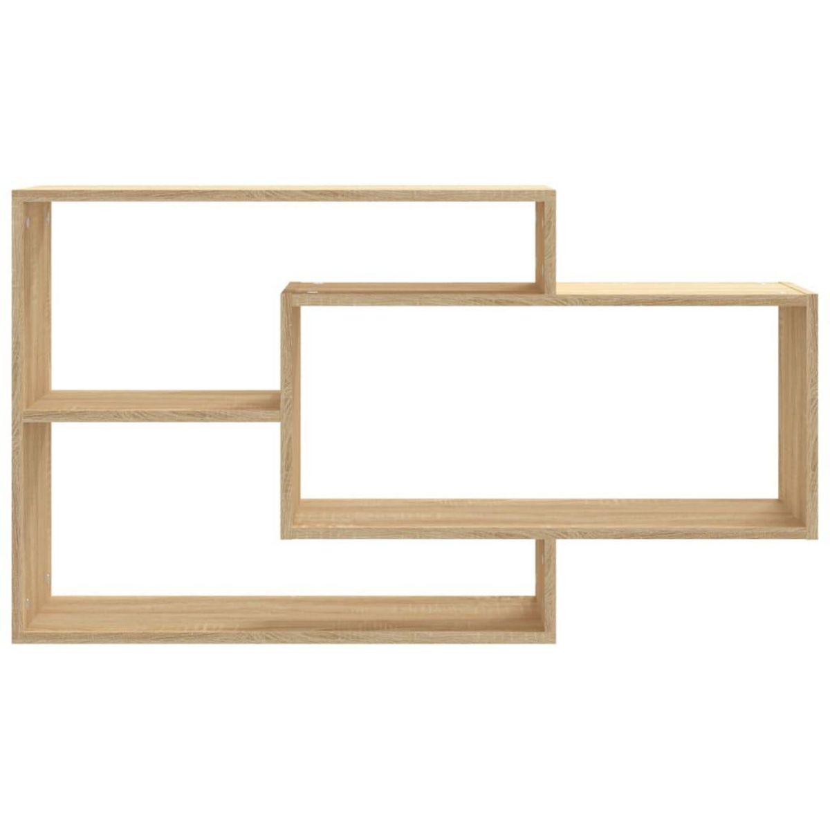 VIDAXL Etageres murales Chene sonoma 104x20x58,5 cm Bois d'ingenierie