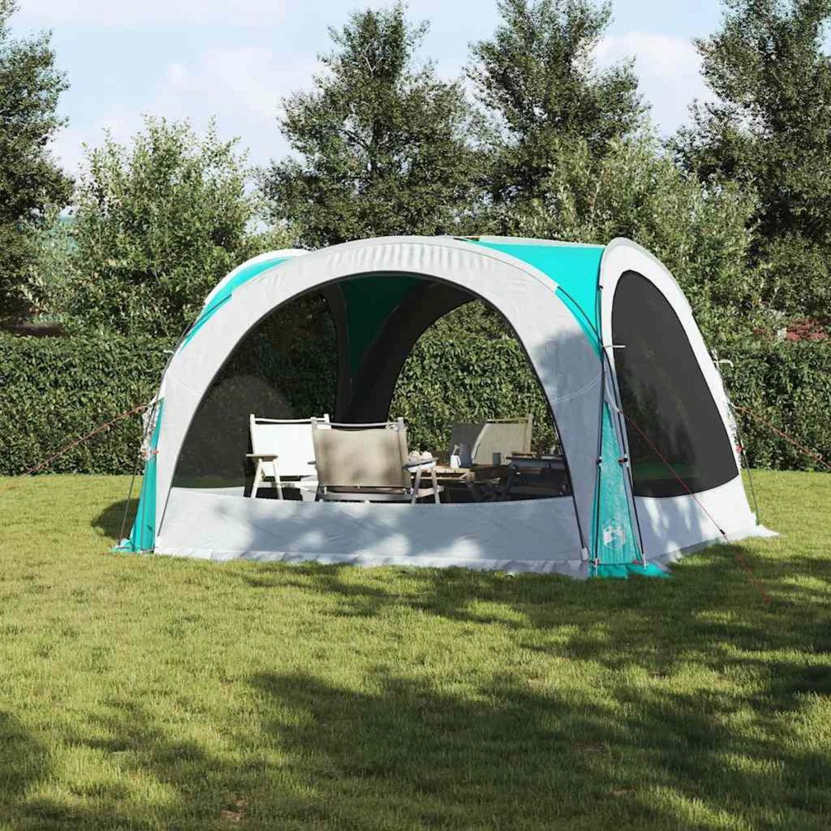 VIDAXL Tente de reception vert impermeable