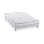 Voir la diapositive 2 : DEKO DREAM Pack pret a dormir TOP Matelas 140x190 cm + Sommier + Couette + 2 oreillers 60x60 cm -  14 cm