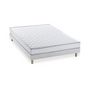 Voir la diapositive 2 : DEKO DREAM Pack pret a dormir TOP Matelas 140x190 cm + Sommier + Couette + 2 oreillers 60x60 cm -  14 cm
