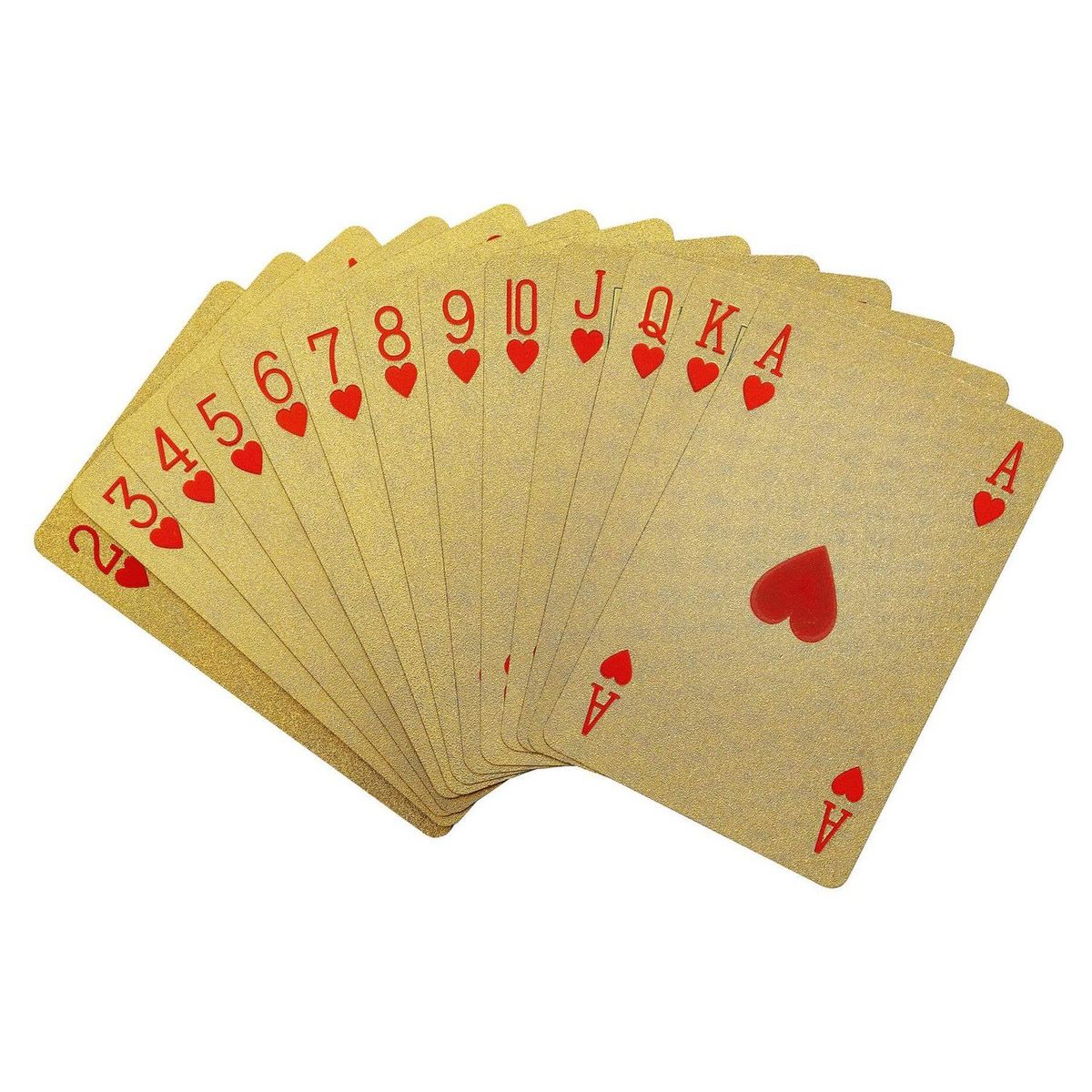  WINNING MOVES Jeu de 54 cartes Or