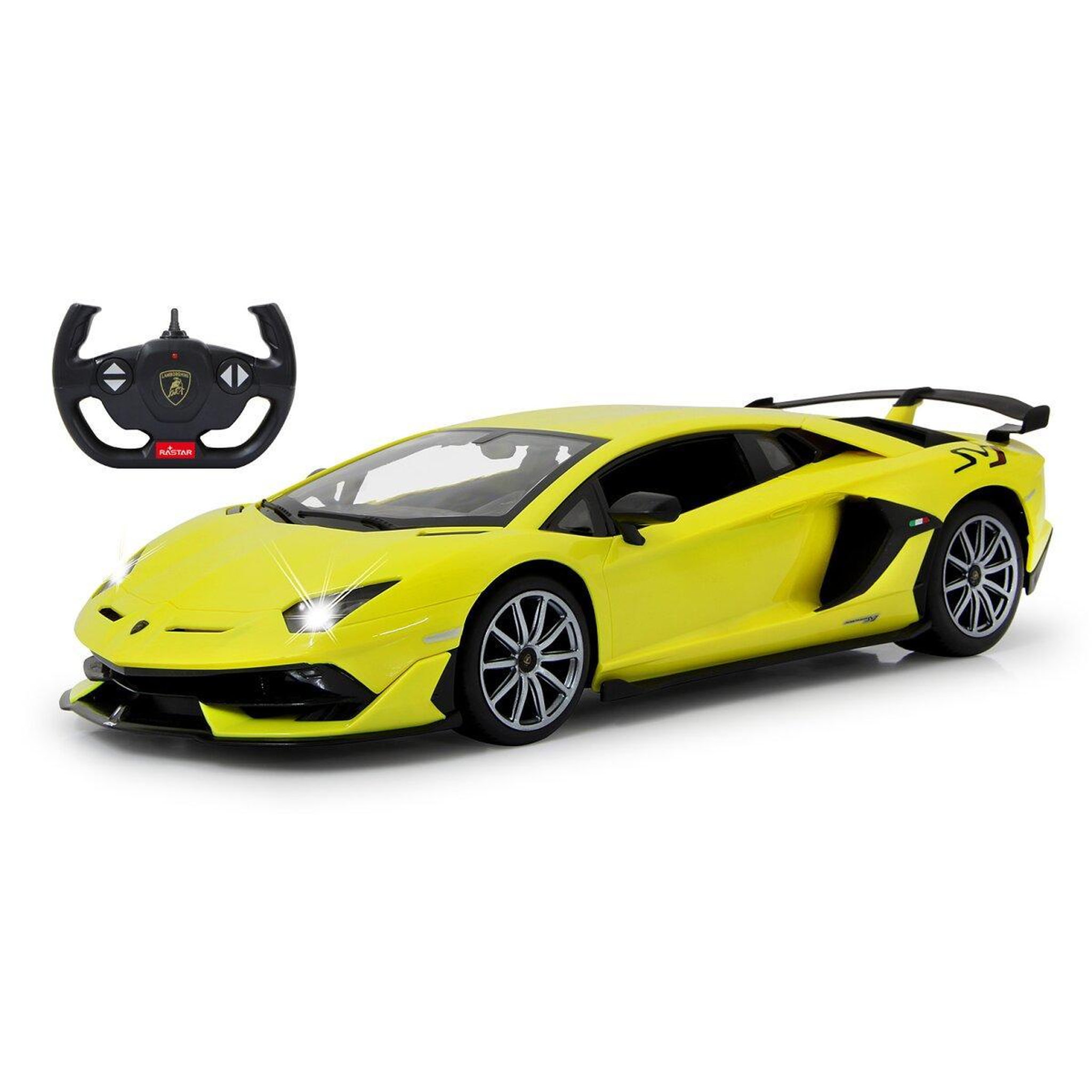 Jamara Voiture télécommandée Lamborghini Aventador SVJ 1:14 jaune 2,4GHz