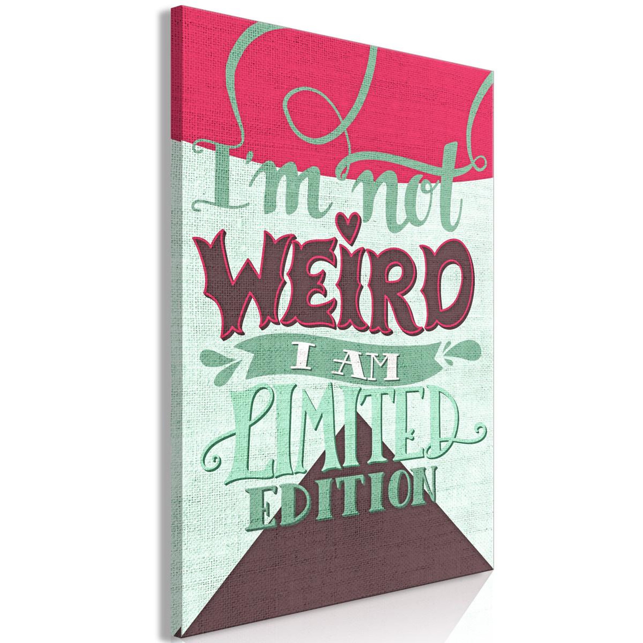 Voir la diapositive 1 : Paris Prix Tableau imprimé  i'm not weird