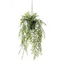 Voir la diapositive 2 : EMERALD Emerald Buisson suspendu de bambou artificiel en pot 50 cm