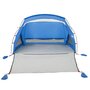 Voir la diapositive 5 : VIDAXL Tente de plage 2 personnes bleu azure impermeable