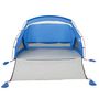 Voir la diapositive 5 : VIDAXL Tente de plage 2 personnes bleu azure impermeable