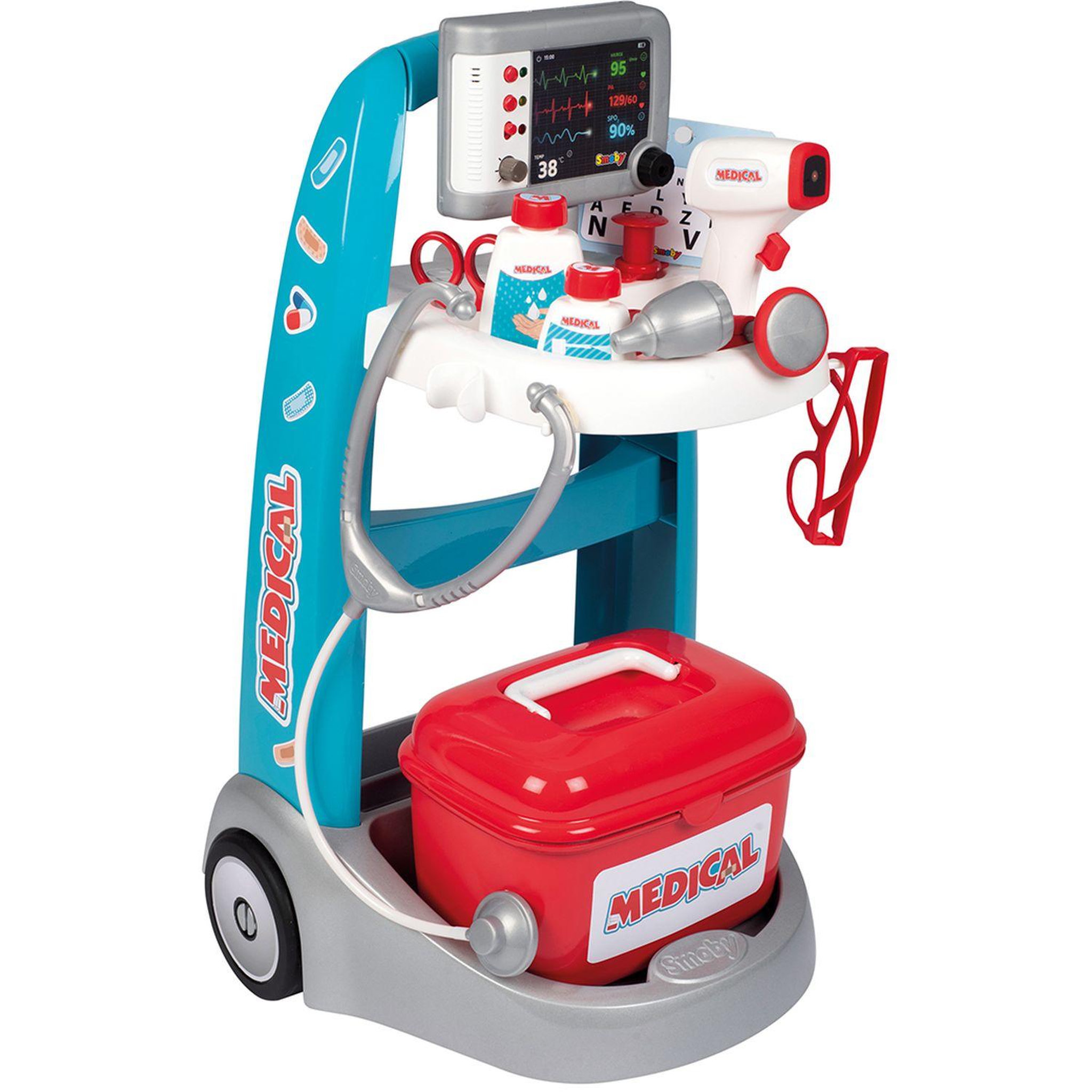 Voir la diapositive 2 : SMOBY Chariot Médical électronique