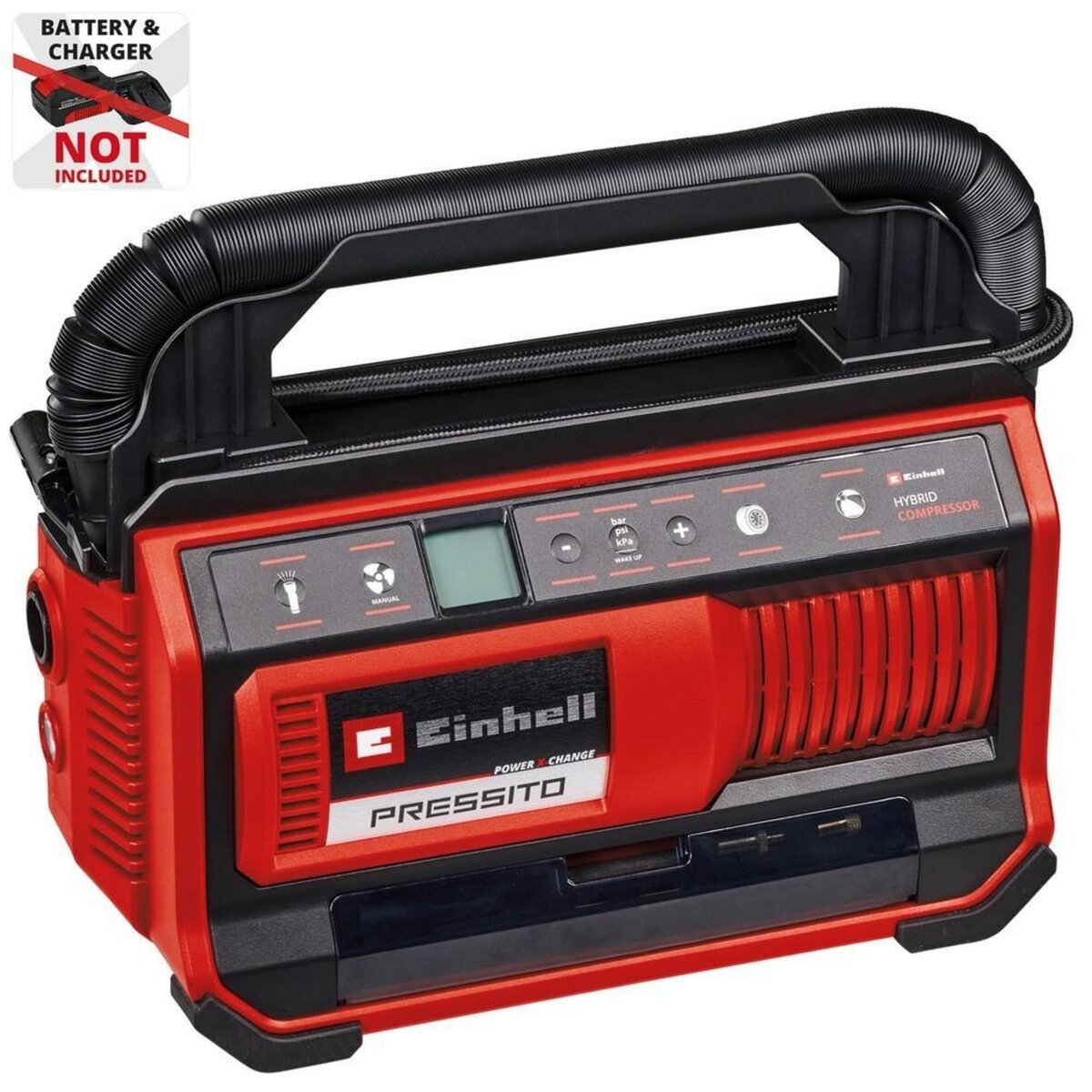 Einhell Compresseur à air sans fil PRESSITO 18/25 HYBRID