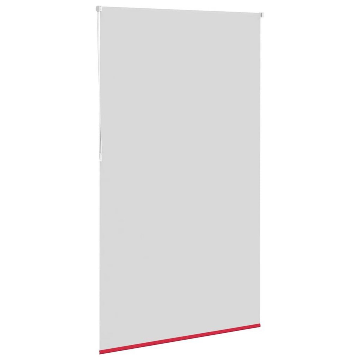 VIDAXL Store enrouleur occultant rouge largeur du tissu 121,6 cm