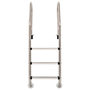 Voir la diapositive 2 : VIDAXL Echelle de piscine a 3 echelons Acier inoxydable 304 120 cm