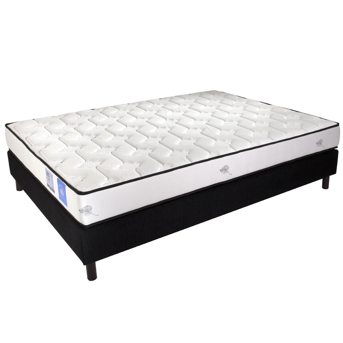 Matelas ressorts ensachés 140x190 cm VAN GOGH