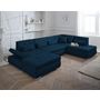 Voir la diapositive 2 : LISA DESIGN Vermont - canapé panoramique d'angle droit - 7 places - xxl