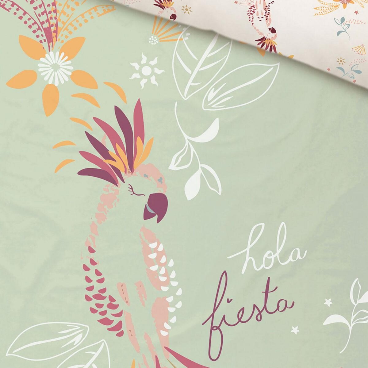 Petit Béguin Housse de couette enfant + taie d'oreiller Fiesta