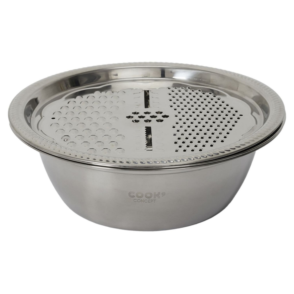 Bol mélangeur passoire et râpe intégrée 3,6 L