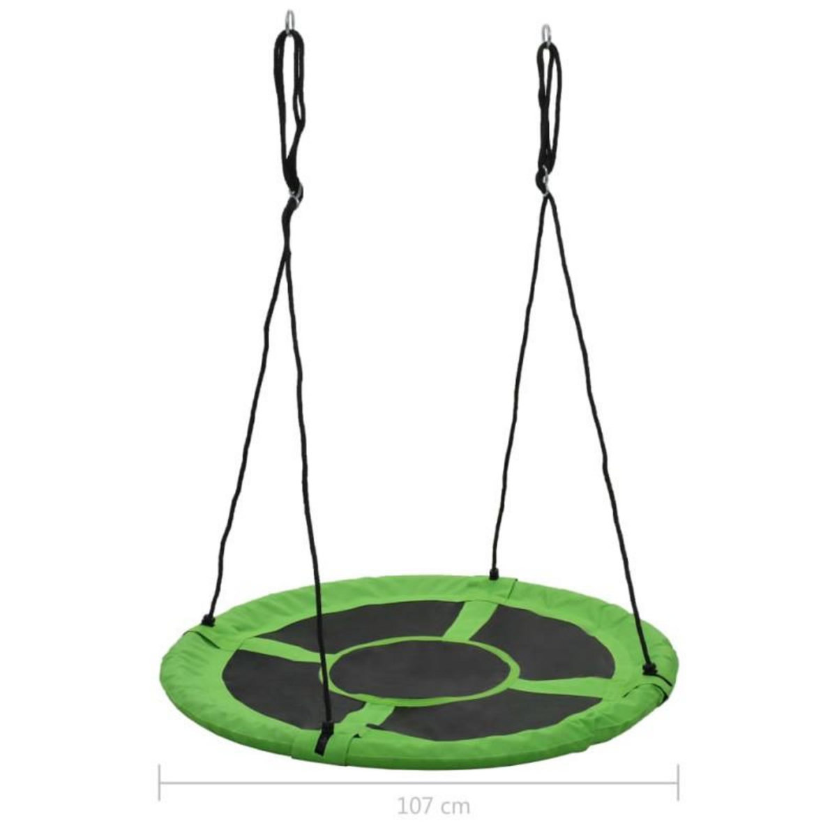 VIDAXL Balançoire 110 cm 100 kg Vert