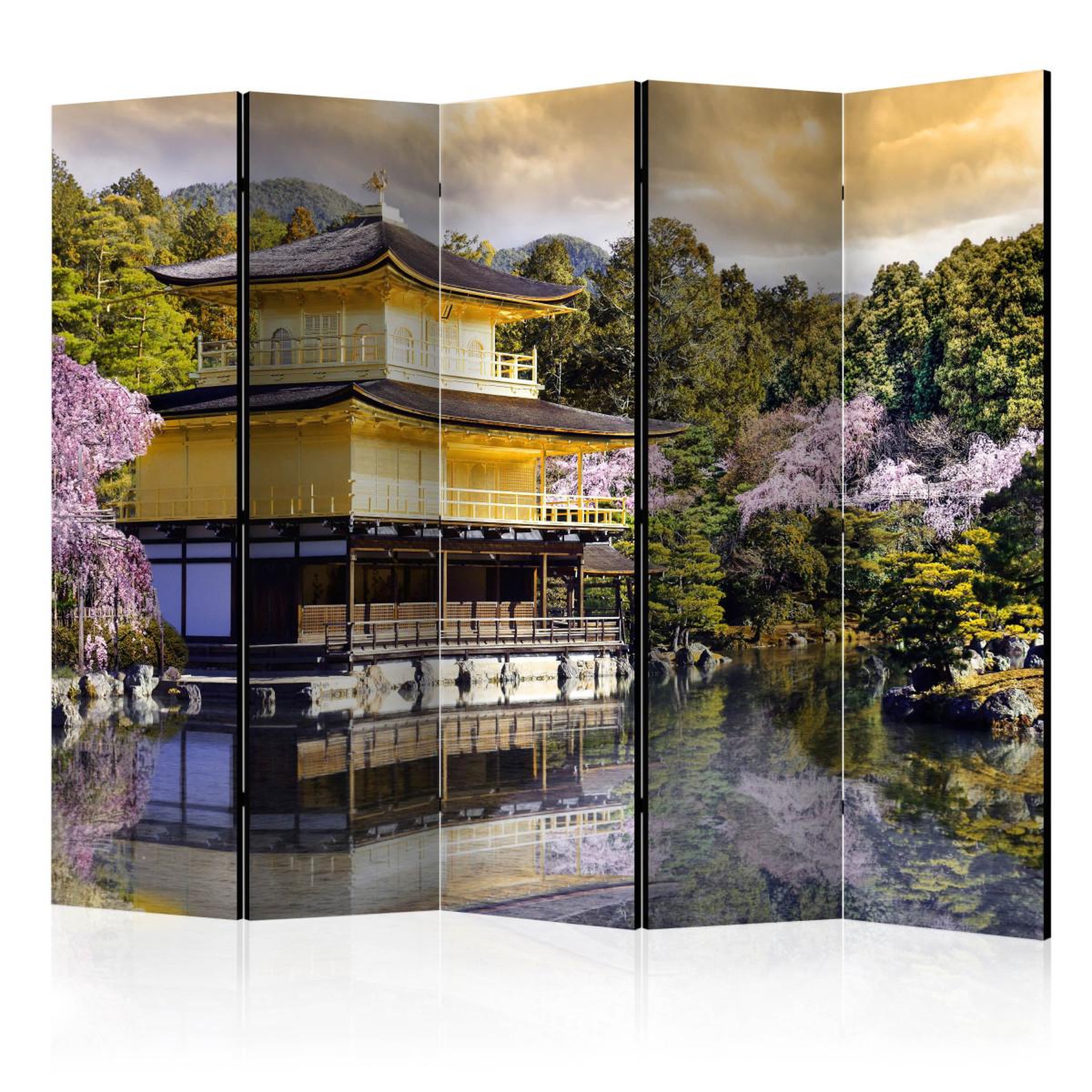 Paris Prix Paravent 5 volets  japanese landscape  172x225cm