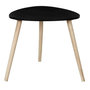 Voir la diapositive 1 : Paris Prix Table d'Appoint Scandinave  Shelly  48cm Noir & Naturel