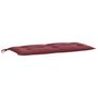 Voir la diapositive 5 : VIDAXL Coussins de banc de jardin lot de 2 rouge bordeaux melange
