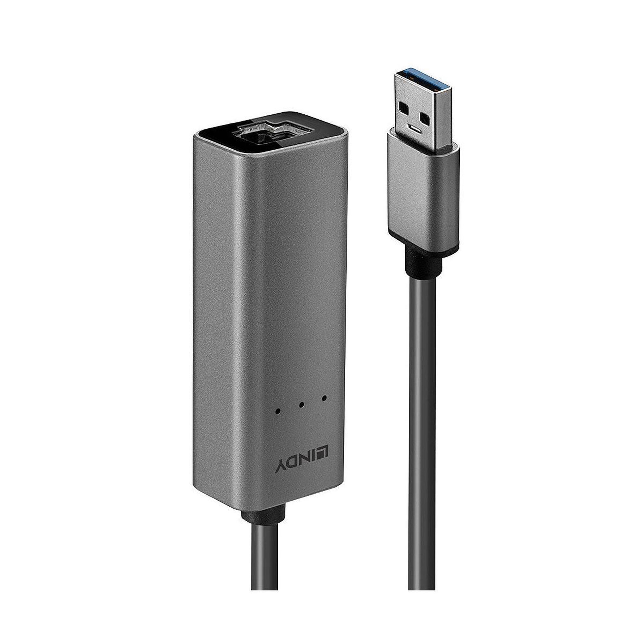LINDY Lindy 43313 changeur de genre de câble usb-a rj-45 argent