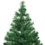 VIDAXL Arbre de Noël artificiel pre-eclaire/support 120cm 230 branches