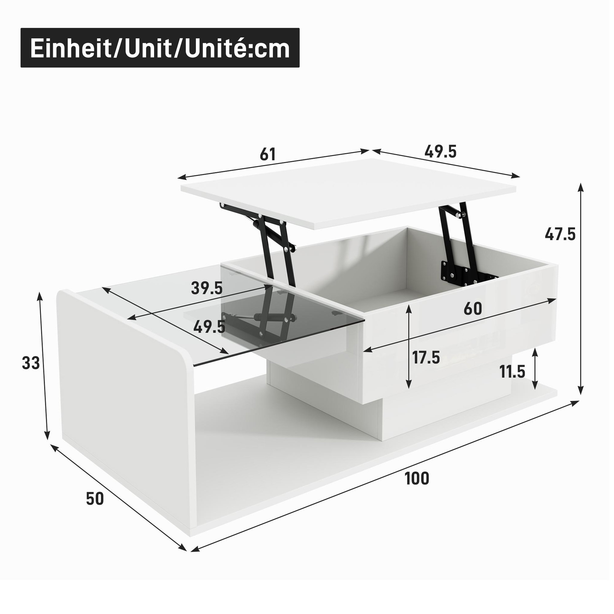 Voir la diapositive 3 : MERAX Table basse