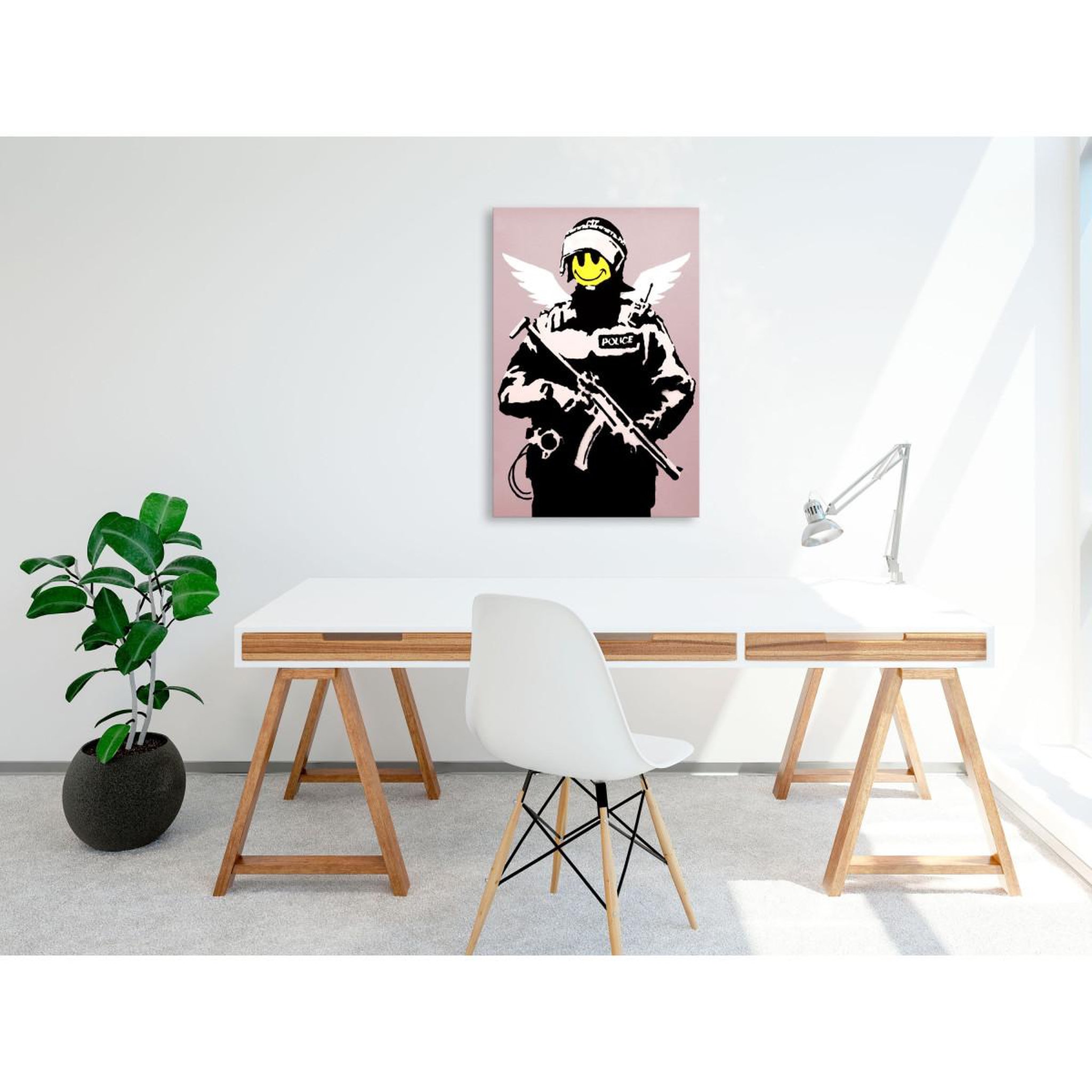 Voir la diapositive 2 : Paris Prix Tableau Imprimé  Policeman
