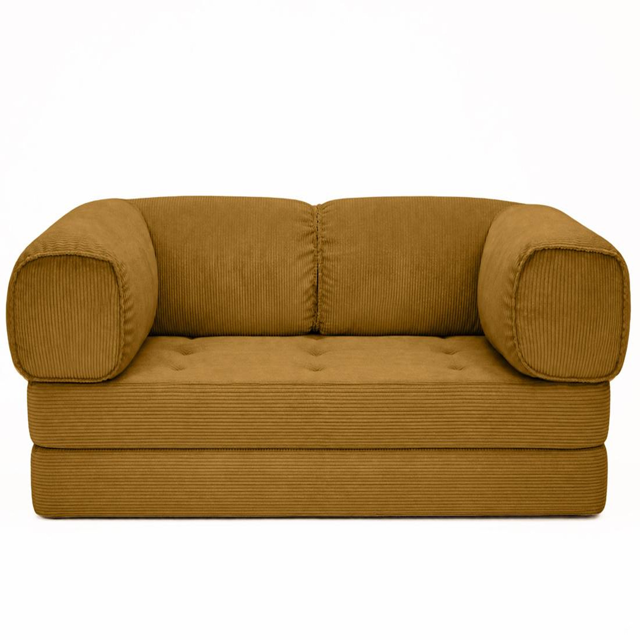 Voir la diapositive 1 : BEST MOBILIER Poppy - canapé 3 places convertible en velours côtelé