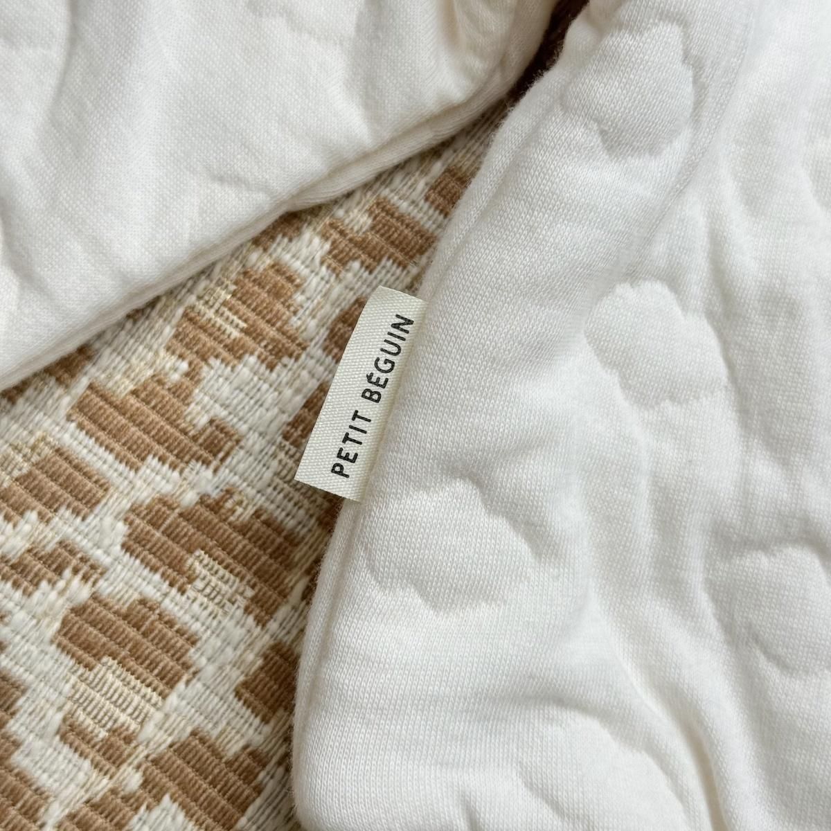 Petit Béguin Gilet bébé en molleton Câlins