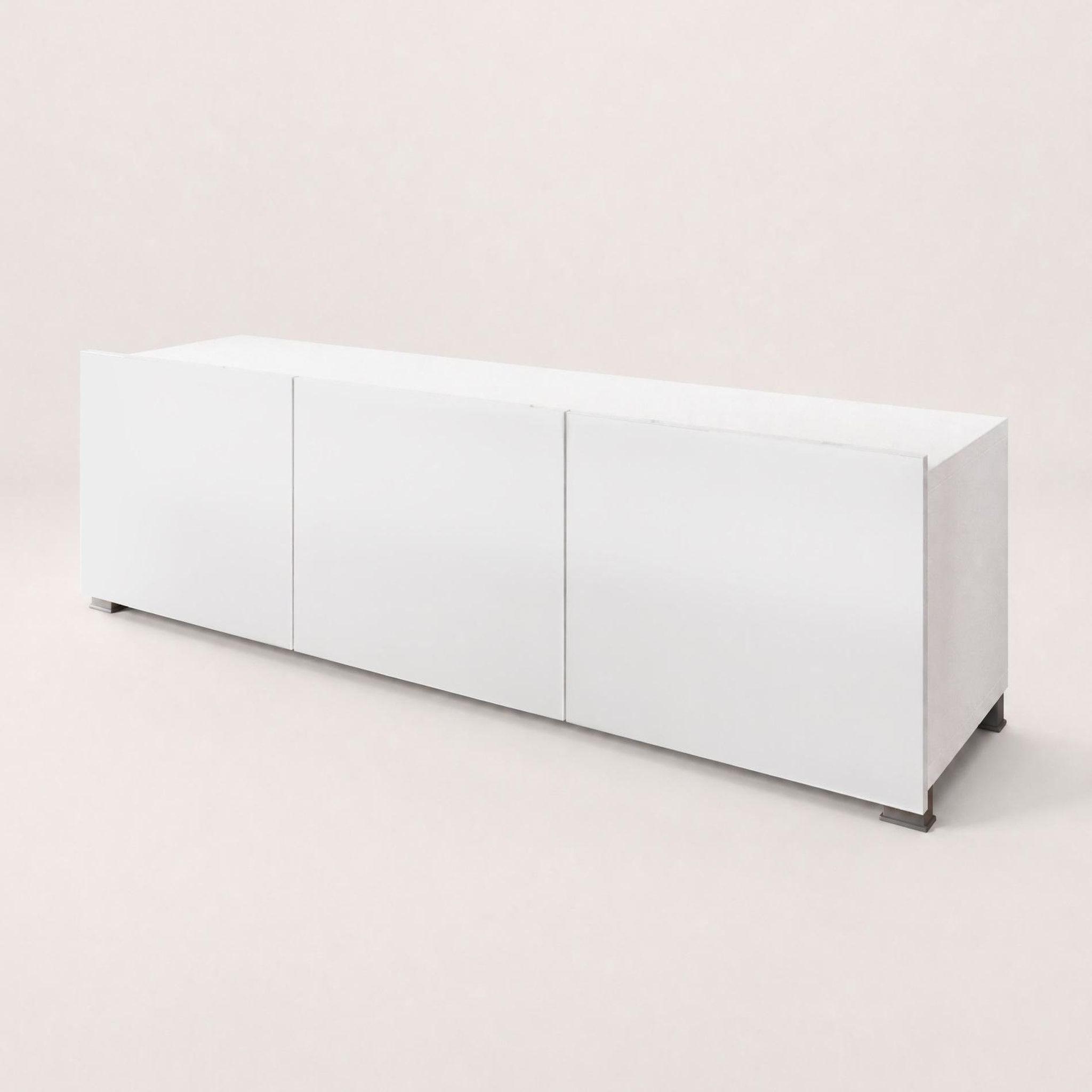 Voir la diapositive 5 : BEST MOBILIER Alix - meuble tv modulable 150 cm - 3 portes