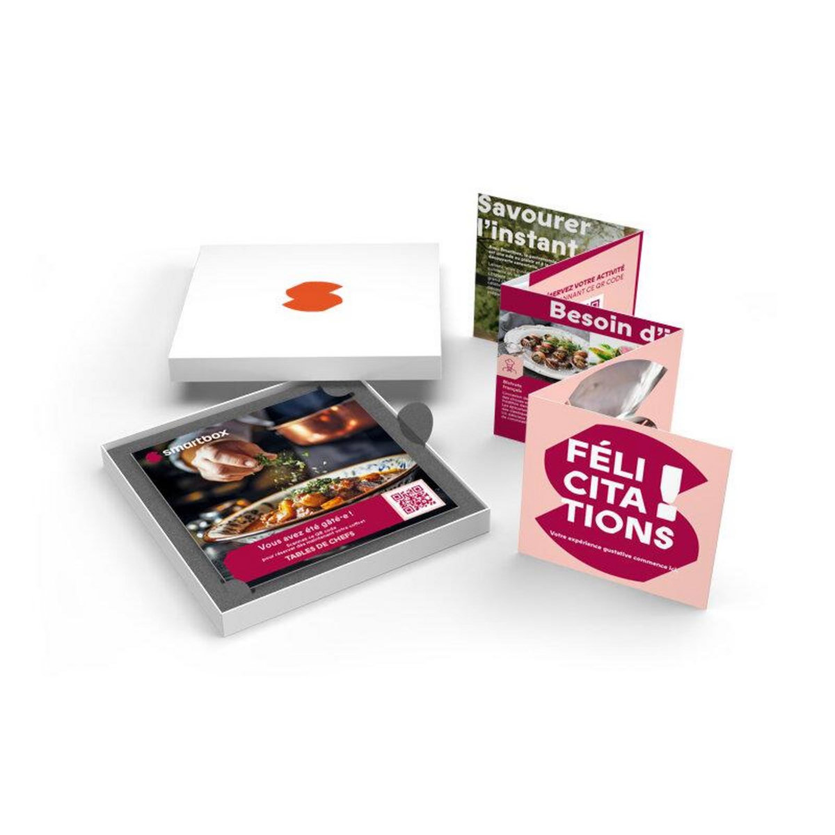 Smartbox Tables de chefs - Coffret Cadeau Gastronomie