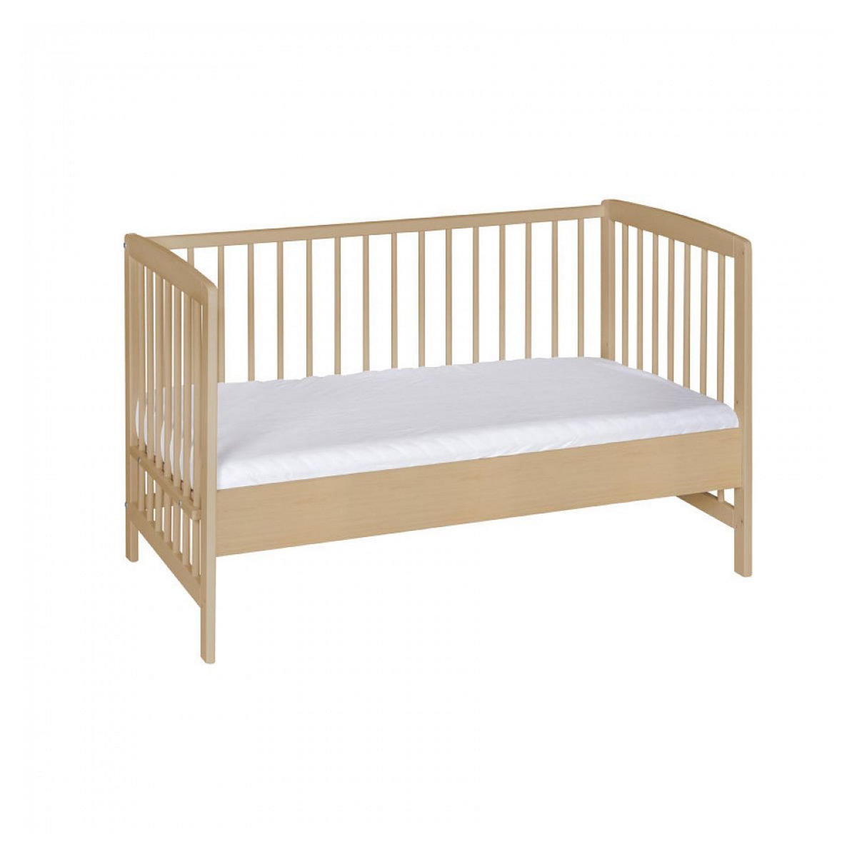 SCHARDT Lit cododo Micky pin naturel 60x120 cm 65x124x77cm