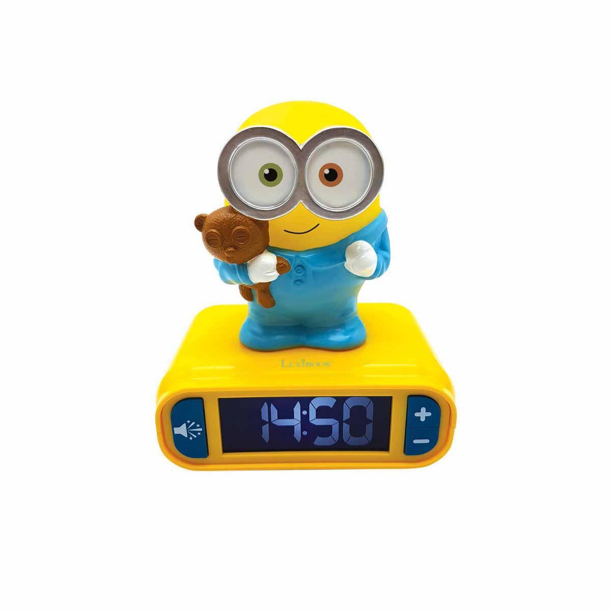 Lexibook Réveil avec Veilleuse Les Minions en 3D