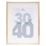 ATMOSPHERA Cadre Photo en Verre  Manu  30x40cm Or