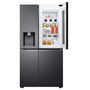 Voir la diapositive 4 : LG Réfrigérateur américain 91cm 635l ventilé - GSXV90MCAE