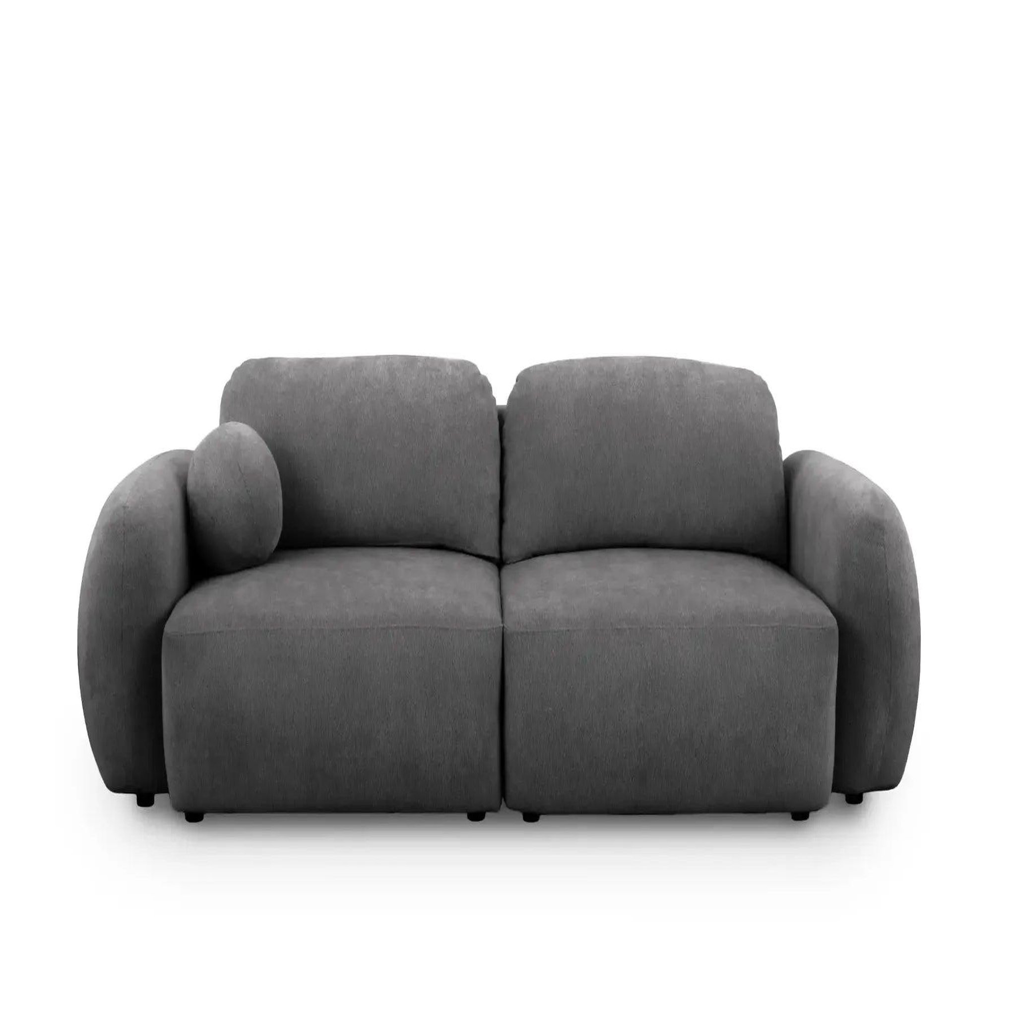 Voir la diapositive 1 : CASANOVA PARIS Martin - canapé droit convertible tissu chenille