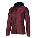 Mizuno Veste Coupe Vent  Femme Mizuno Tennis. Coloris disponibles : Rouge