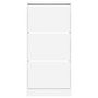 Voir la diapositive 5 : VIDAXL Armoire a chaussures blanc 60x21x125,5 cm bois d'ingenierie
