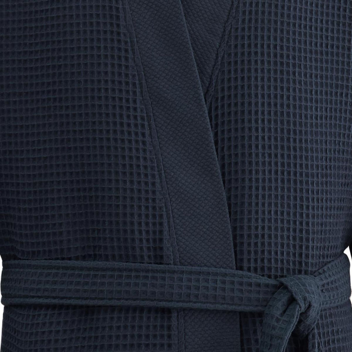 Sensei Maison Peignoir court femme nid d'Abeille col piqué SPA