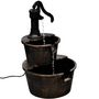 Voir la diapositive 1 : VIDAXL Fontaine Design de pompe de puits
