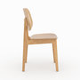 Voir la diapositive 6 : MAISON PAVANE Lot de 2 chaises en bois clair-Clyde