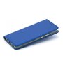 amahousse Housse bleue Huawei Mate 20 Lite étui folio texturé aimanté