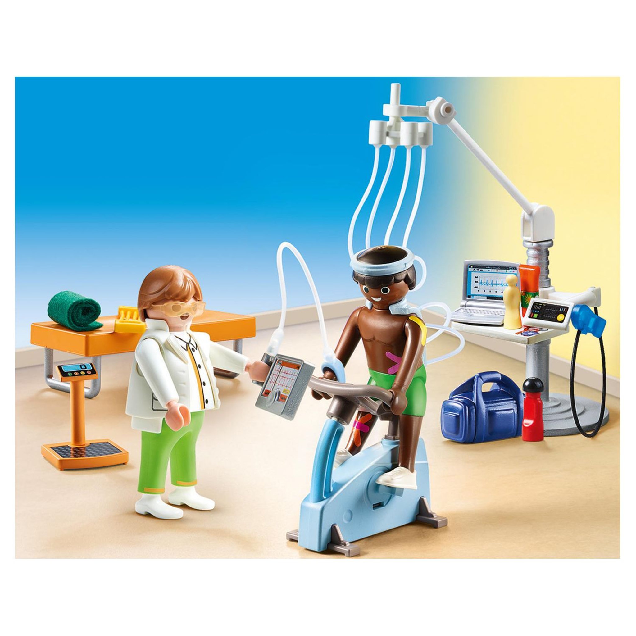 Voir la diapositive 3 : PLAYMOBIL 70195 - City Life - Cabinet de kinésithérapeute
