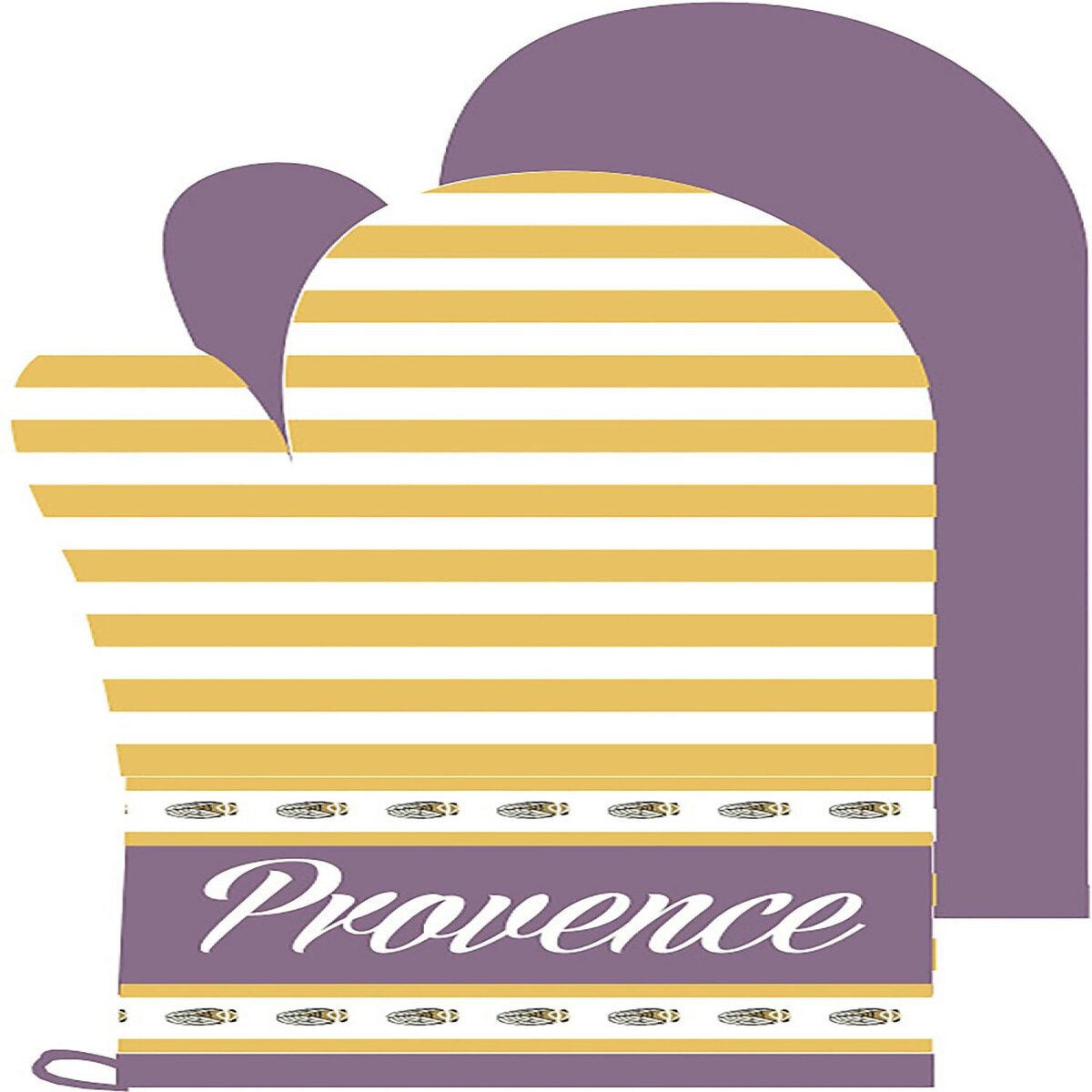 Les Ateliers du Linge Gant et manique imprimés