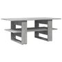 Voir la diapositive 2 : VIDAXL Table basse gris beton 102x55x42 cm bois d'ingenierie